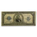 1923 $5.00 Silver Certificate Lincoln Porthole Fine (Fr#282)