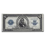 1923 $5 Silver Certificate Lincoln Porthole AU-58 PCGS (Fr#282)