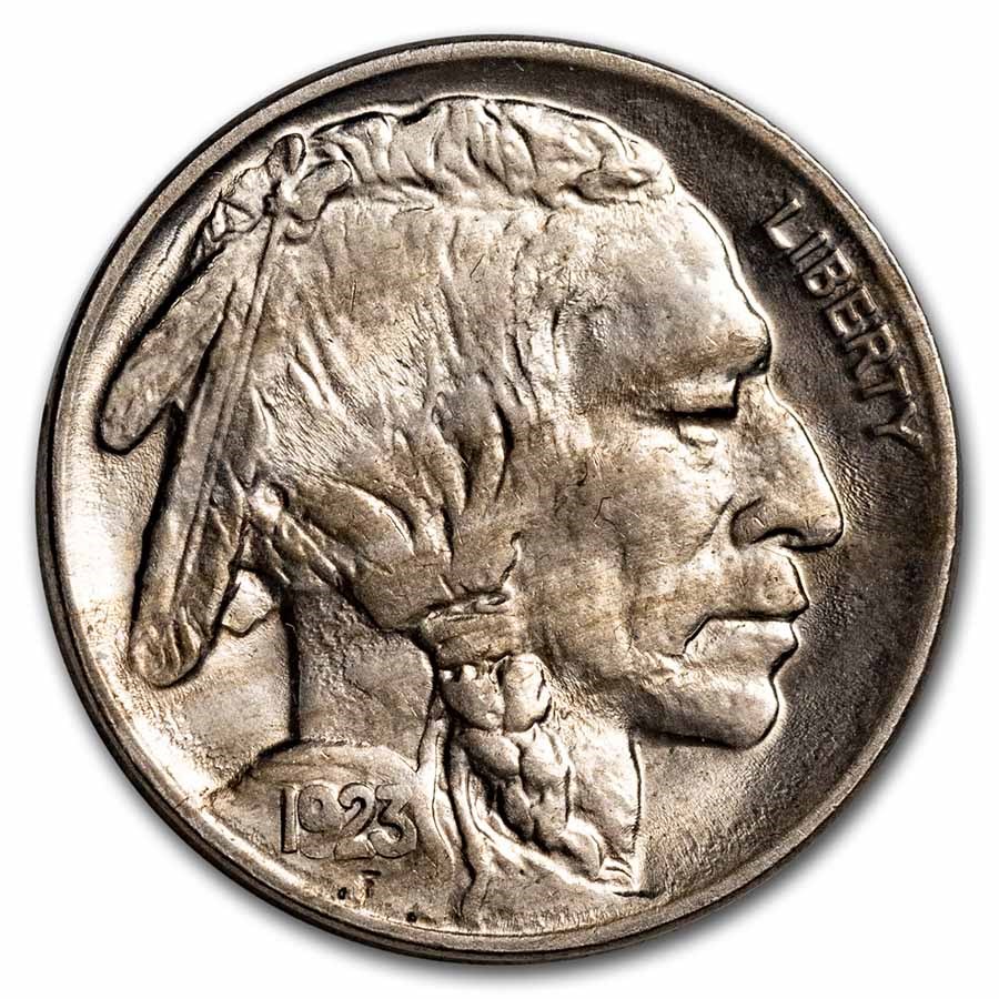 1923 Buffalo Nickel BU