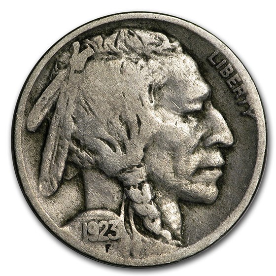 1923 Buffalo Nickel Fine 1923 Buffalo Nickel Fine