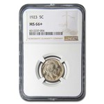 1923 Buffalo Nickel MS-66+ NGC