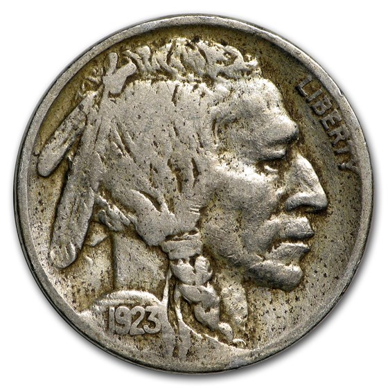 1923 Buffalo Nickel VF Details 1923 Buffalo Nickel VF Details