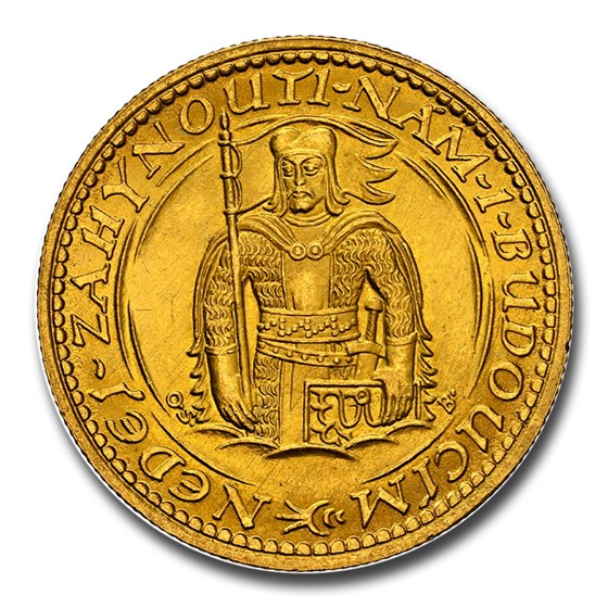 1923 Czechoslovakia Gold Ducat MS-65+ NGC 1923 Czechoslovakia Gold Ducat MS-65+ NGC