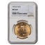 1923-D $20 Saint-Gaudens Gold Double Eagle MS-66+ NGC