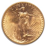1923-D $20 St Gaudens Gold Double Eagle MS-63 PCGS CAC