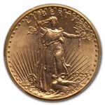 1923-D $20 St Gaudens Gold Double Eagle MS-65 PCGS (CAC)