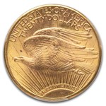 1923-D $20 St Gaudens Gold Double Eagle MS-65+ PCGS CAC
