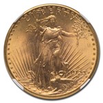 1923-D $20 St Gaudens Gold Double Eagle MS-66 NGC