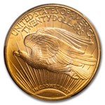 1923-D $20 St Gaudens Gold Double Eagle MS-66+ PCGS