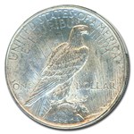 1923-D Peace Dollar MS-60 PCGS