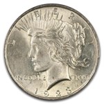 1923-D Peace Dollar MS-61 PCGS