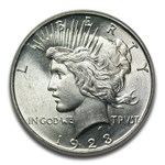 1923-D Peace Dollar MS-64 PCGS