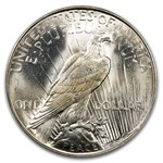 1923-D Peace Dollar MS-66 PCGS