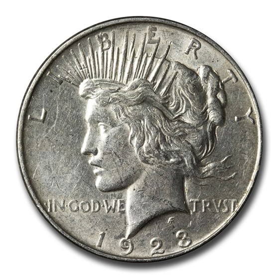 1923-D Peace Dollar VG/XF 1923-D Peace Dollar VG/XF