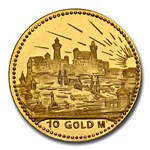 1923 Germany Gold 10 Goldmark PF-63 UCAM NGC (Nurnberg)