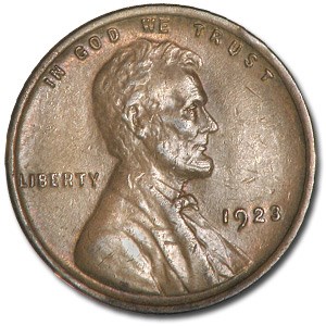 1923 Lincoln Cent AU 1923 Lincoln Cent AU