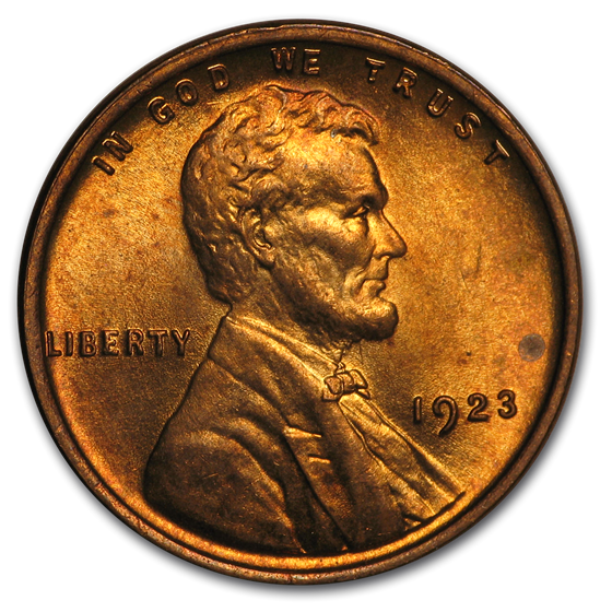 1923 Lincoln Cent BU (Red) 1923 Lincoln Cent BU (Red)