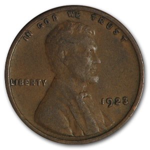 1923 Lincoln Cent XF 1923 Lincoln Cent XF