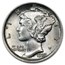 1923 Mercury Dime BU