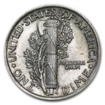 1923 Mercury Dime BU