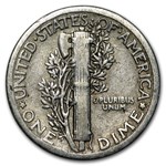 1923 Mercury Dime Good/VF