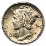 1923 Mercury Dime MS-63 PCGS (FB)