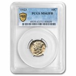 1923 Mercury Dime MS-63 PCGS (FB)