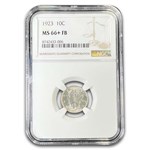 1923 Mercury Dime MS-66+ NGC (FB)