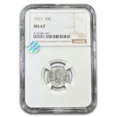 1923 Mercury Dime MS-67 NGC