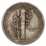 1923 Mercury Dime XF