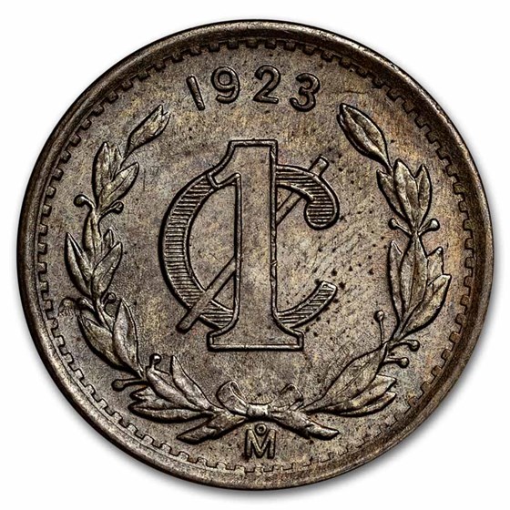 1923 Mexico Bronze 1 Centavo BU 1923 Mexico Bronze 1 Centavo BU