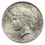 1923 Peace Dollar MS-60 NGC (Rare Sample Slab)