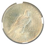 1923 Peace Dollar MS-63 NGC (Mint Error - Rotated Dies)