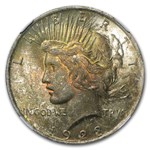 1923 Peace Dollar MS-64 NGC (Toned Obv/Rev)