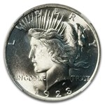 1923 Peace Dollar MS-65+ NGC