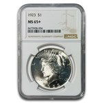 1923 Peace Dollar MS-65+ NGC