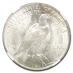 1923 Peace Dollar MS-66 NGC CAC