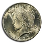 1923 Peace Dollar MS-66 PCGS CAC