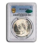 1923 Peace Dollar MS-66 PCGS CAC