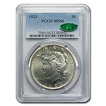 1923 Peace Dollar MS-66 PCGS CAC