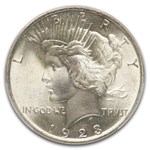 1923 Peace Dollar MS-67 PCGS