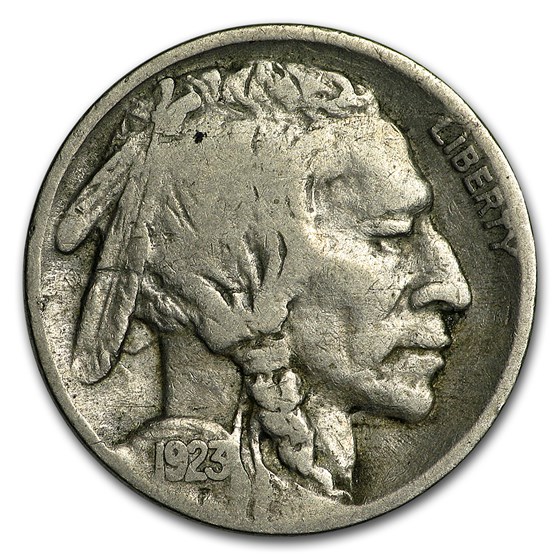 1923-S Buffalo Nickel Fine