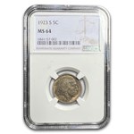 1923-S Buffalo Nickel MS-64 NGC