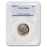 1923-S Buffalo Nickel MS-64 PCGS