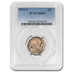 1923-S Buffalo Nickel MS-65 PCGS