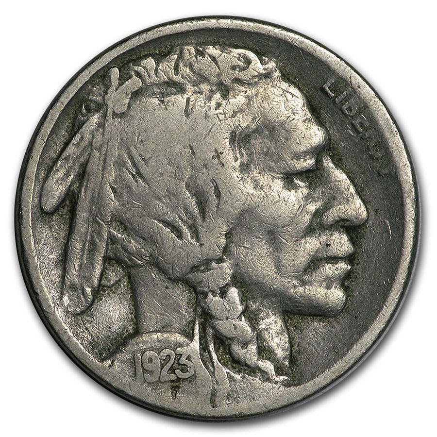 1923-S Buffalo Nickel VG