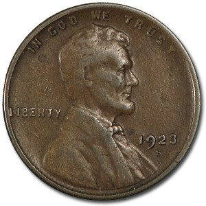 1923-S Lincoln Cent VF 1923-S Lincoln Cent VF