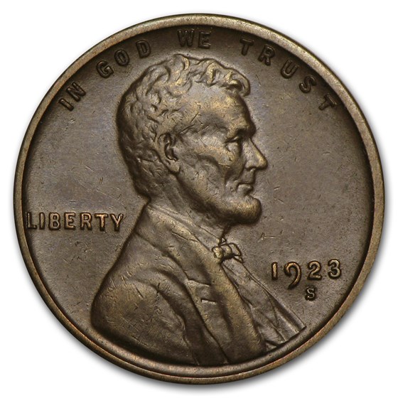 1923-S Lincoln Cent XF 1923-S Lincoln Cent XF