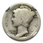 1923-S Mercury Dime Fine