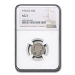 1923-S Mercury Dime Fine